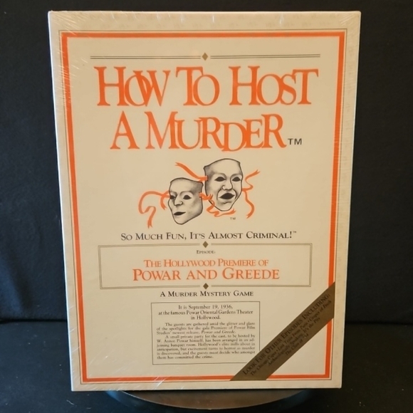 How to Host a Murder The Watersdown Affair Murder Mystery Game Factory Sealed. - Picture 1 of 7